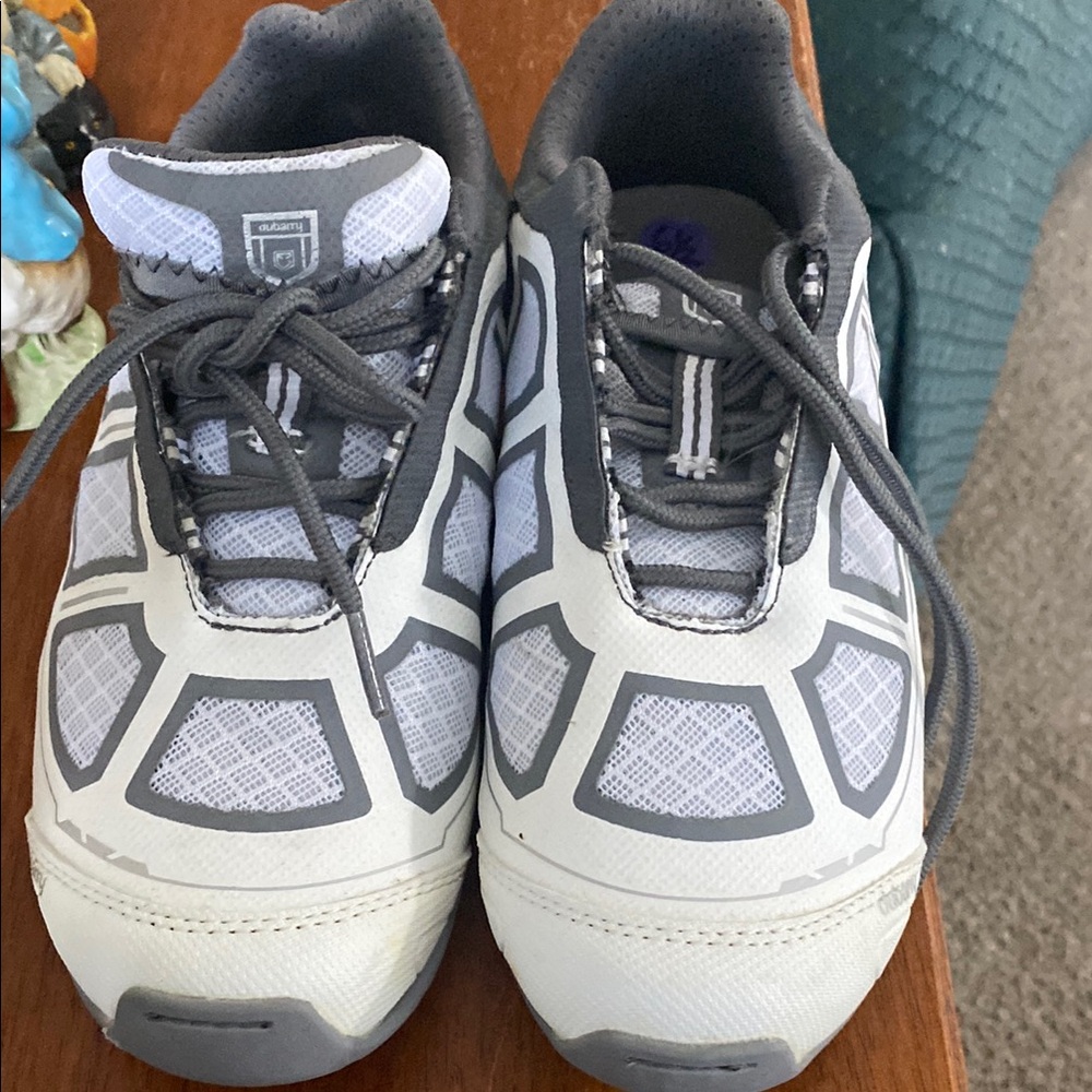 Dubarry of Ireland Gray and White Athletic Shoes with Cushioned Midsole